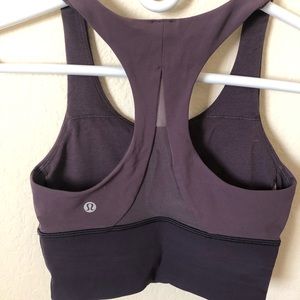 Lululemon athletica long line sports bra